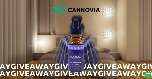 [ENDED] Enter to win a Goodnight CBN and CBD Oil Drops from Cannovia