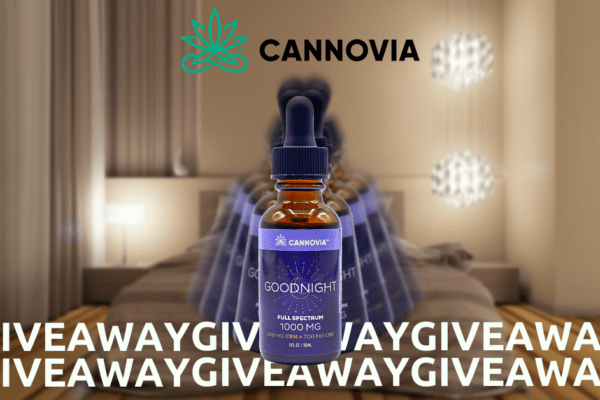 [ENDED] Enter to win a Goodnight CBN and CBD Oil Drops from Cannovia