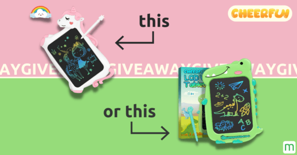 [ENDED] Enter to win an LCD Writing Tablet from Cheerfun