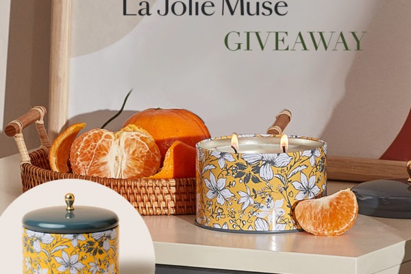 [ENDED] Enter to win an Orange & Bergamot Candle from La Jolie Muse