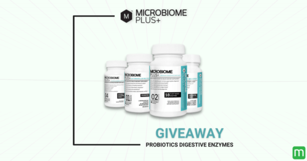 [ENDED] Enter to win an All-in-One Digestive Enzymes Bundle from Microbiome Plus
