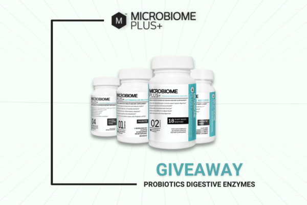 [ENDED] Enter to win an All-in-One Digestive Enzymes Bundle from Microbiome Plus