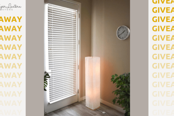 [ENDED] Enter to win a Paper Floor Lamp from Paper Lantern Store