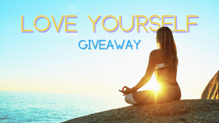 Person meditating on a cliffside during sunrise