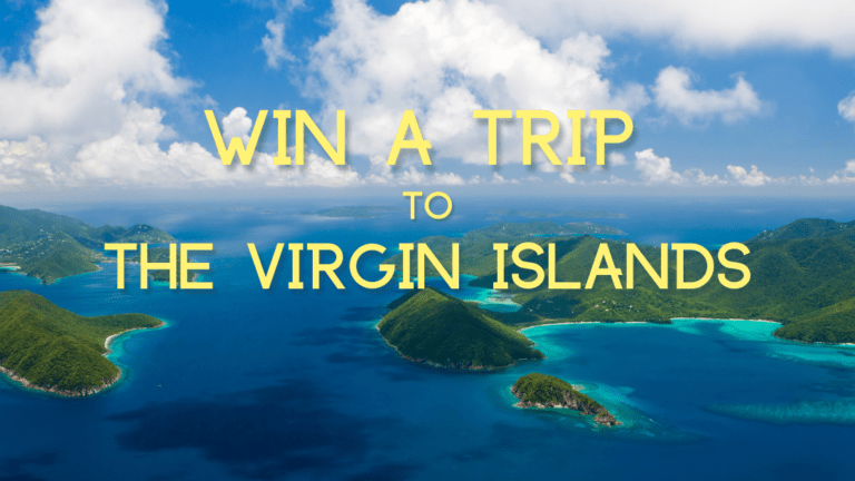 Trip to the Virgin Islands giveaway