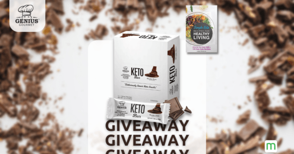 [ENDED] Enter to win a Box of Keto Bars + eBook from Genius Gourmet