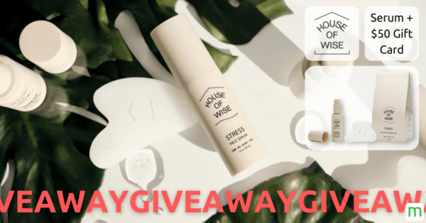 [ENDED] Enter to win a Face Serum and a $50 Gift Card from House of Wise