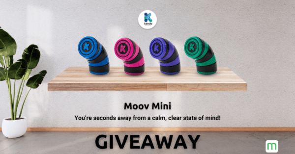 [ENDED] Enter to win a Moov Mini (future fidget spinner) from Kando Wellness