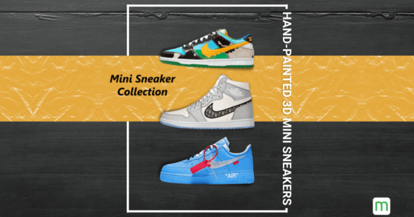 [ENDED] Enter to be 1 of 6 winners of a mini 3D sneaker keychain collectible