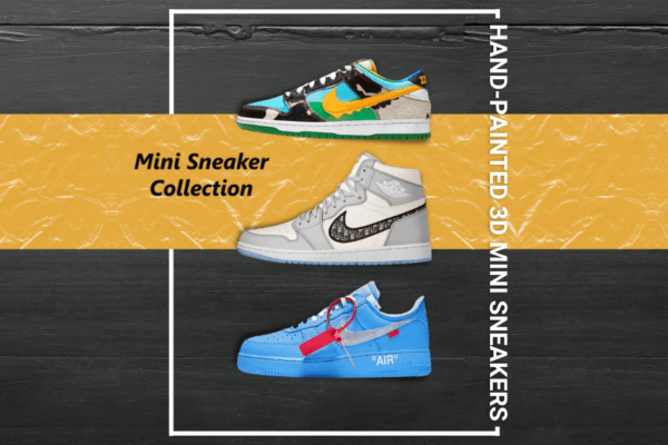 [ENDED] Enter to be 1 of 6 winners of a mini 3D sneaker keychain collectible