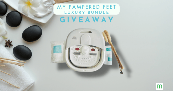 [ENDED] Enter to win an At Home Foot Spa Bundle from My Pampered Feet
