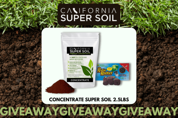 [ENDED] Enter to win Concentrated Super Soil from Cali Super Soil