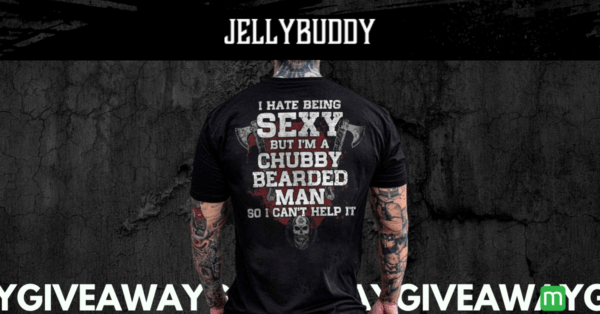[ENDED] Enter to win a Bearded Men T-Shirt from Jellybuddy