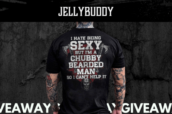 [ENDED] Enter to win a Bearded Men T-Shirt from Jellybuddy