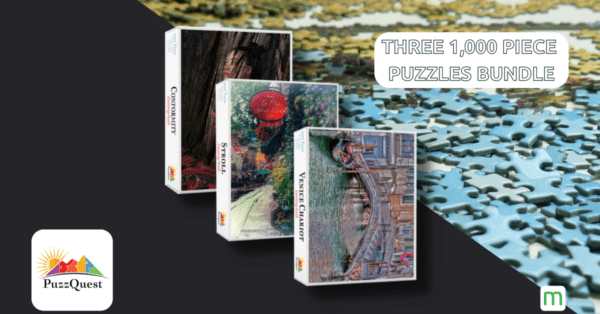 [ENDED] Enter to win Three 1,000 Piece Puzzles from PuzzQuest