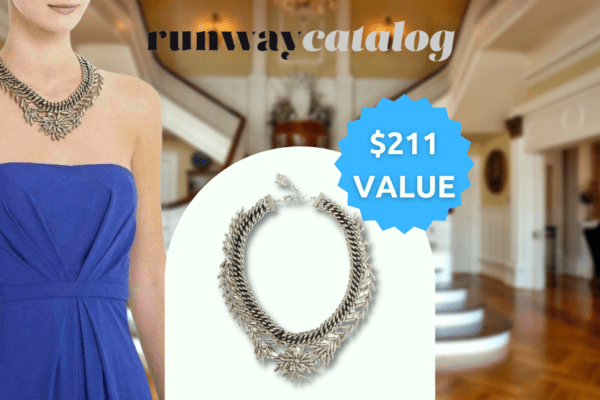 [ENDED] Enter to win a Woven Leaf Necklace from Runwaycatalog