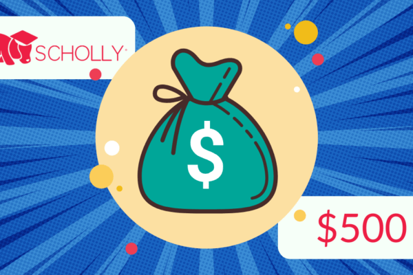 Enter for a chance to win $500 cash every week from Scholly