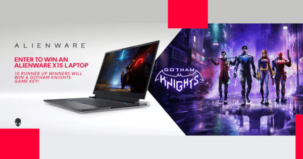 Enter to win an Alienware x15 Laptop