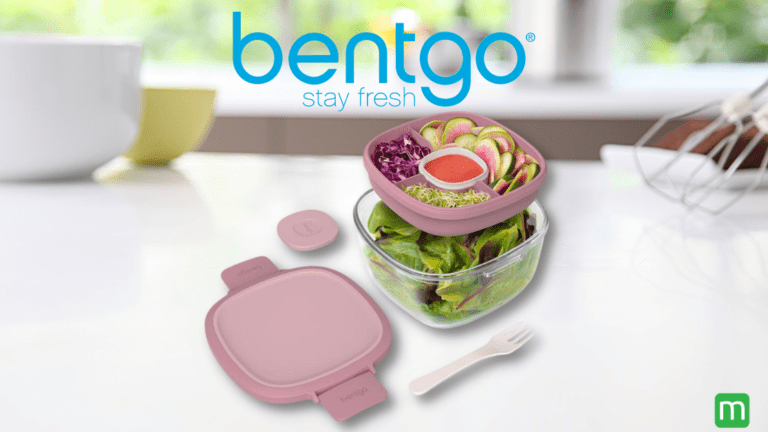 Salad container on a counter