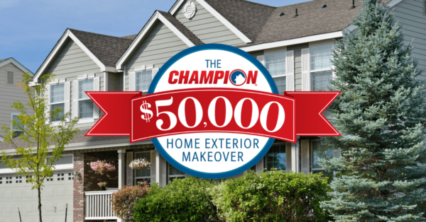 Enter to win a Home Exterior Makeover ($50,000)