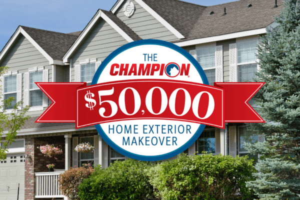 Enter to win a Home Exterior Makeover ($50,000)