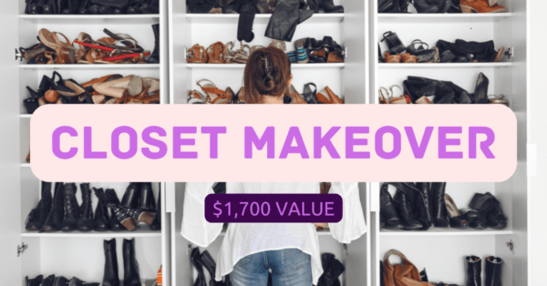 Enter to win a $1,700 Closet Makeover