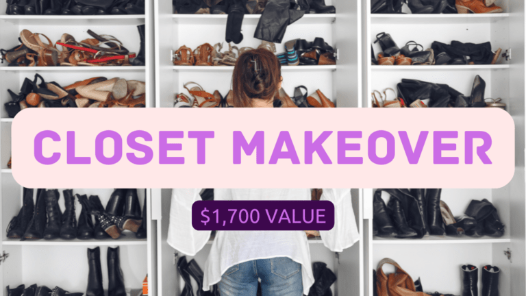 Closet stuffed full of shoes