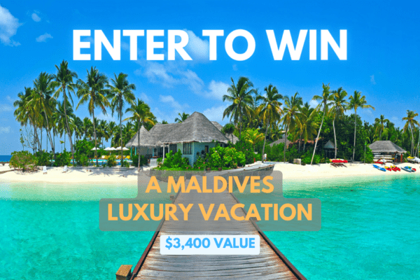 Enter to win a Maldives Luxury Vacation Giveaway