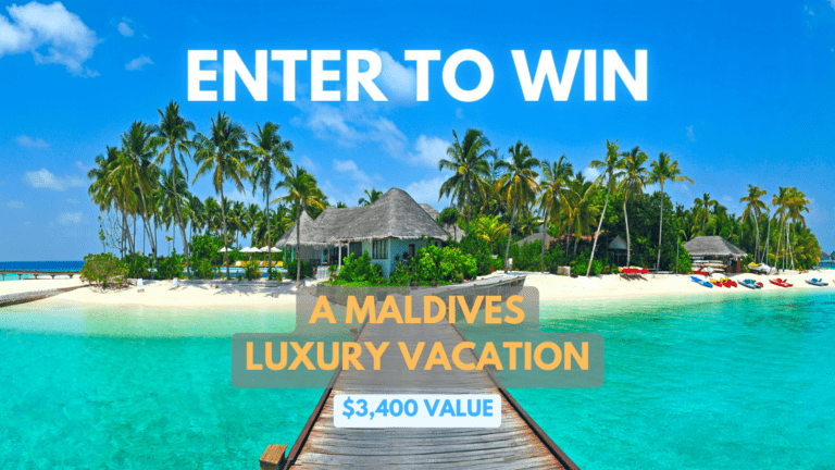 Island villa on a small Maldives island