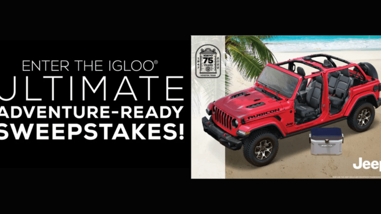 https://giveaways.mannafy.com/wp-content/uploads/2022/10/IGLOO-Jeep-Wrangler-Giveaway-Feature-Image-1-768x432.png