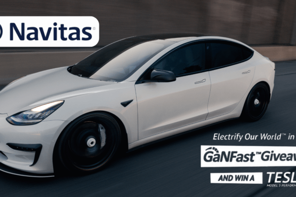 Enter to win a Tesla Model 3 from Navitas