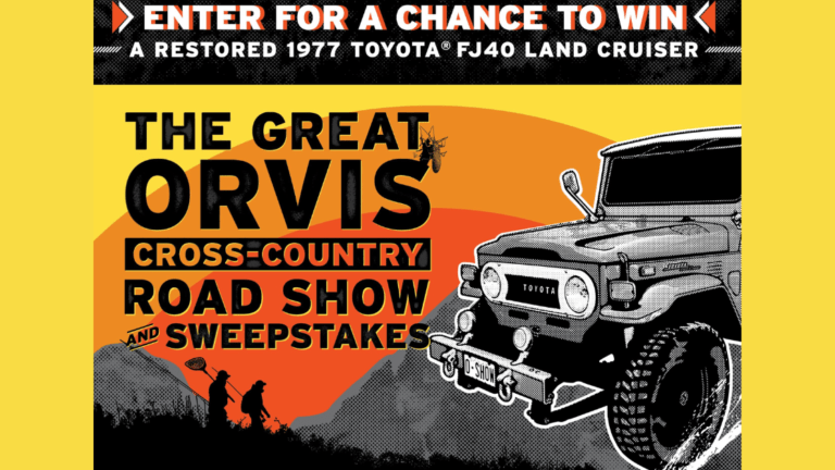 Stylized Image of a 1977 Land Cruiser