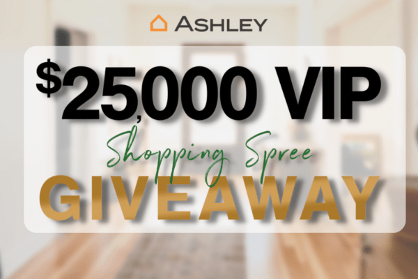 Enter to win a VIP Shopping Spree from Ashley Home