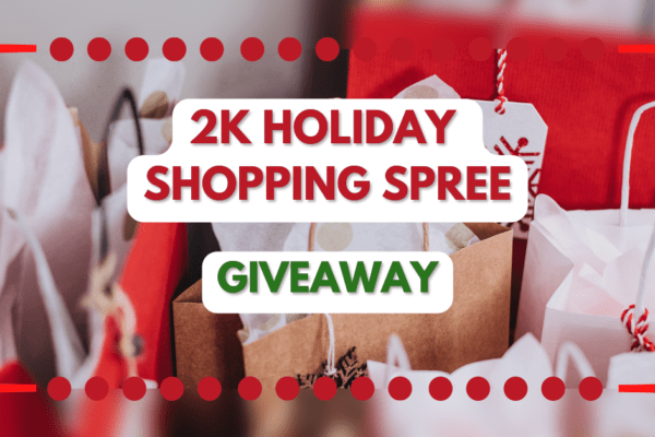 Enter to win a 2K Holiday Shopping Spree