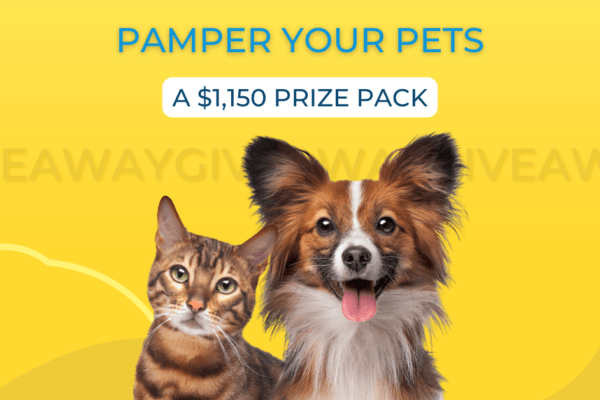 Enter to win a chance to Pamper Your Pets