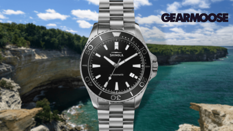Shinola Lake Superior Monster Automatic 43mm Watch giveaway.