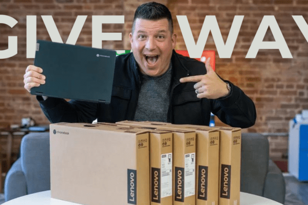 Enter to win a Lenovo Flex 5i Chromebook