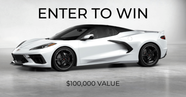 [ENDED] Enter for your chance to win a 2022 Corvette Stingray