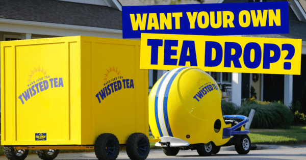 Enter to win one of ten $1,200 Gift Cards from Twisted Tea