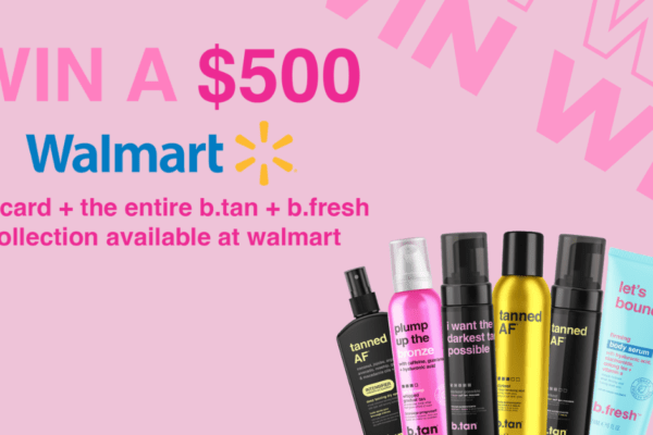 Enter to win a $500 Walmart Gift Card + More