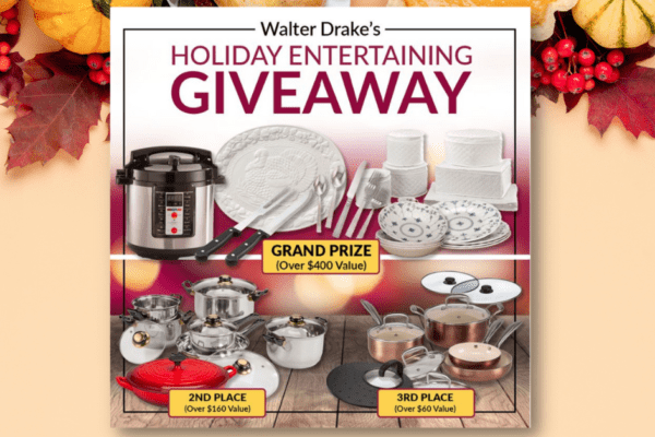 Enter to win a Holiday Entertaining Giveaway
