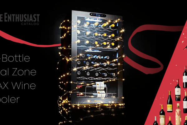 Enter to win a 32-Bottle Dual Zone MAX Wine Cooler and $500 AMEX Gift Card