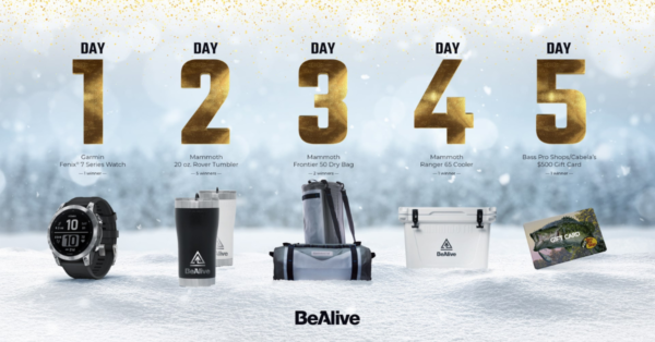 Enter to win one of five outdoor products!