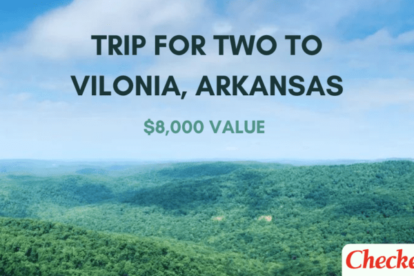 Enter to win a trip for two to Vilonia, Arkansas