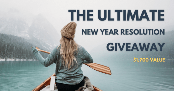 Enter to win the Ultimate New Years Resolution Giveaway