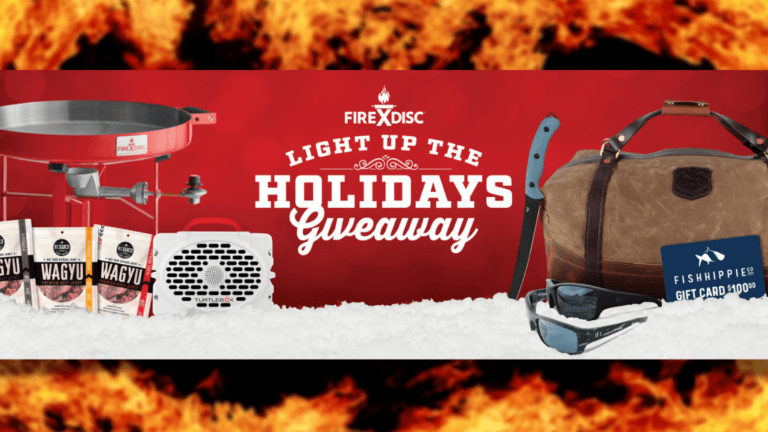 Fire disc grill holiday bundle giveaway.