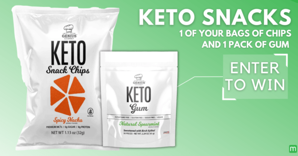 Enter to win a bag of chips and a pack of gum from Genius Gourmet