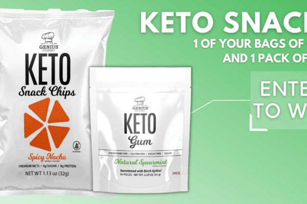 Enter to win a bag of chips and a pack of gum from Genius Gourmet