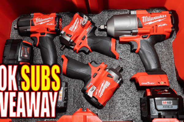 Enter to win a Milwaukee Impact Wrench Bundle