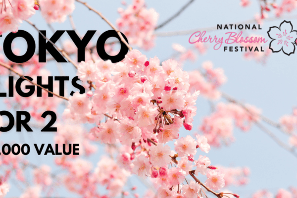Enter to win Flights For Two to Tokyo